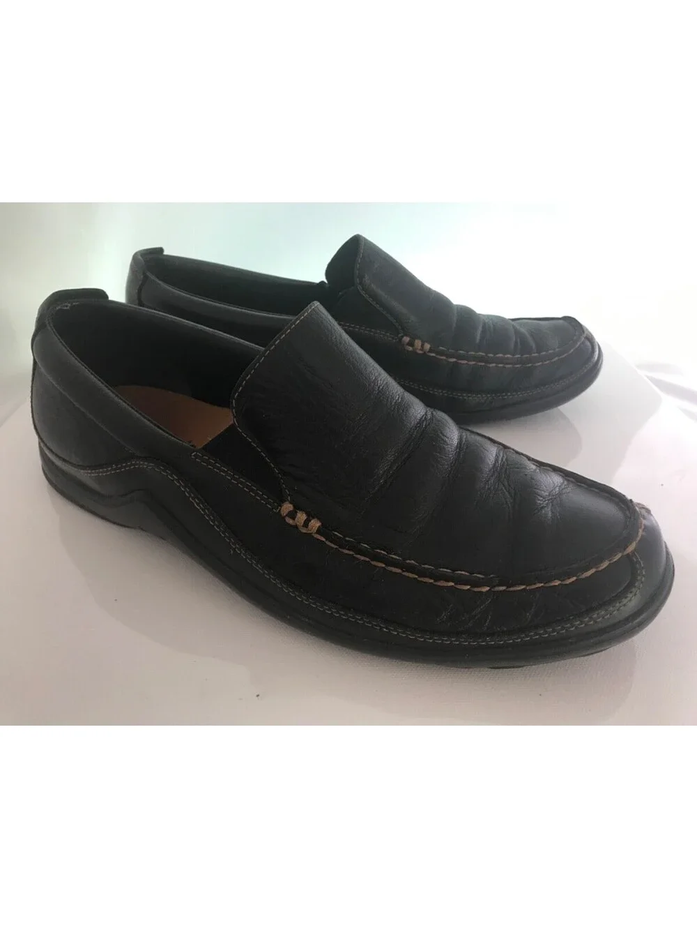 Cole Haan Dark Brown Men's Venetian Slip On Loafer Mens 9M Casual Wear
